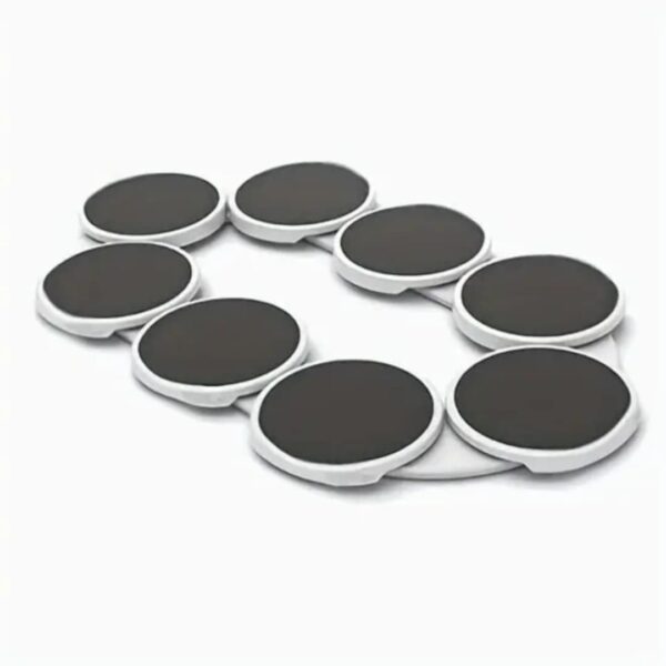 Stainless Steel and Plastic Cross-Border Rotating Dinner Plate Rack Manual Operation Lazy Susan Revolution Desktop Table Top